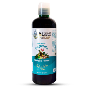 Shampooing à la bergamote, au moringa et au romarin