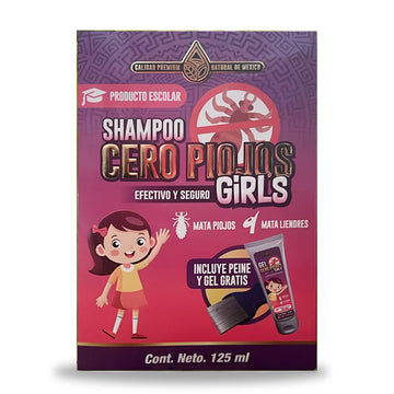 Shampoing anti-poux pour filles