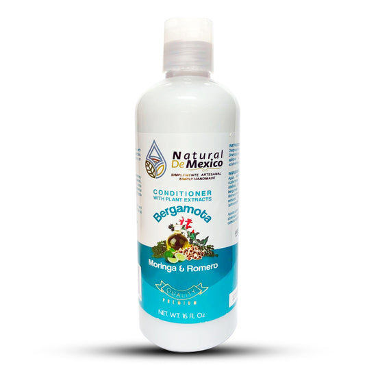Après-shampoing à la bergamote, au moringa et au romarin 473 ml Oz.